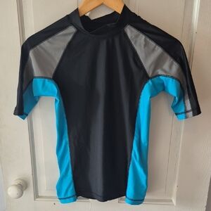 Cherokee Black Short Sleeve Top